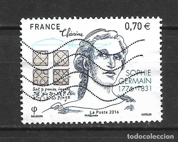 Sellos: francia 2016 sello usado sophie germain - 6/34