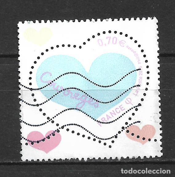 Sellos: francia 2016 sello usado corazon de courreges - 6/34