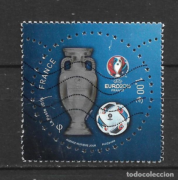 Sellos: francia 2016 sello usado eurocopa - 6/34