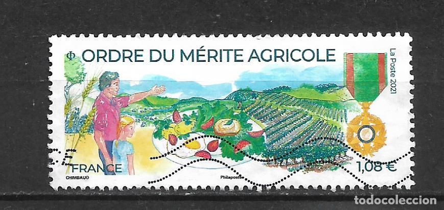 Sellos: francia 2021 sello usado orden del merito agricola - 6/35
