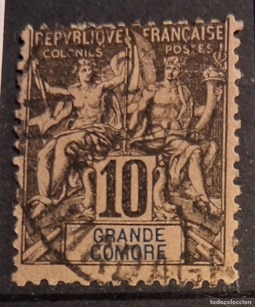 Sellos: FRANCIA, GRAN COMORA, 1897, CAT.YT.5.