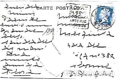 Sellos: Francia & Pintoresca Auvernia, Royat les Bains Vista del Rarque y Grandes Hoteles, Lisboa 1926 (4237
