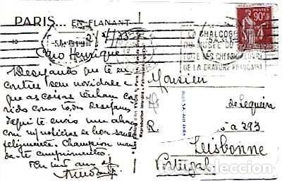 Sellos: Francia & Marcofilia, Paris, Paseando por... la Bolsa de Valores, Ed. Yvon, Lisboa 1933 (10)