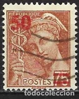 Sellos: Francia 1941 - Mi 482 - YT 477 - Mercuy