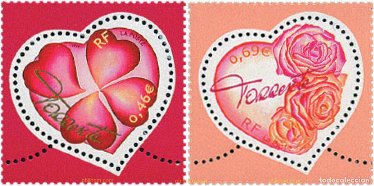 Sellos: 114609 MNH FRANCIA 2003 DIA DE SAN VALENTIN