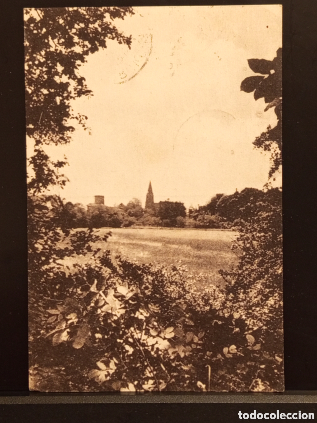 Sellos: Postal Antigua de Francia, Paisaje de Mirabel a Lyon, A&ntilde;o 1950
