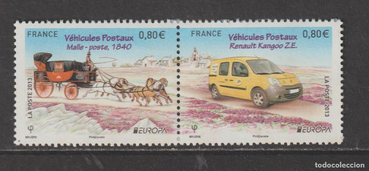 Sellos: France 2013 - Europa CEPT 2013 - Vehicules postaux Yvert 4749/4750 mnh**