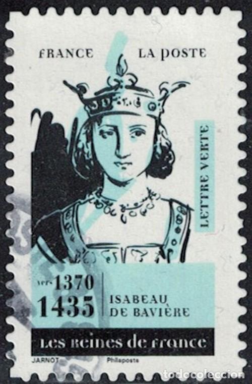 Sellos: Francia 2026 Oblit&eacute;r&eacute; Used Les Reines de France Isabeau de Bavi&egrave;re Y&T FR 2683 SU
