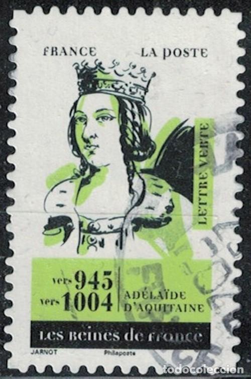 Sellos: France 2026 Oblit&eacute;r&eacute; Used Les Reines de France Ad&eacute;la&iuml;de d&rsquo;Aquitaine Y&T FR 2685 SU