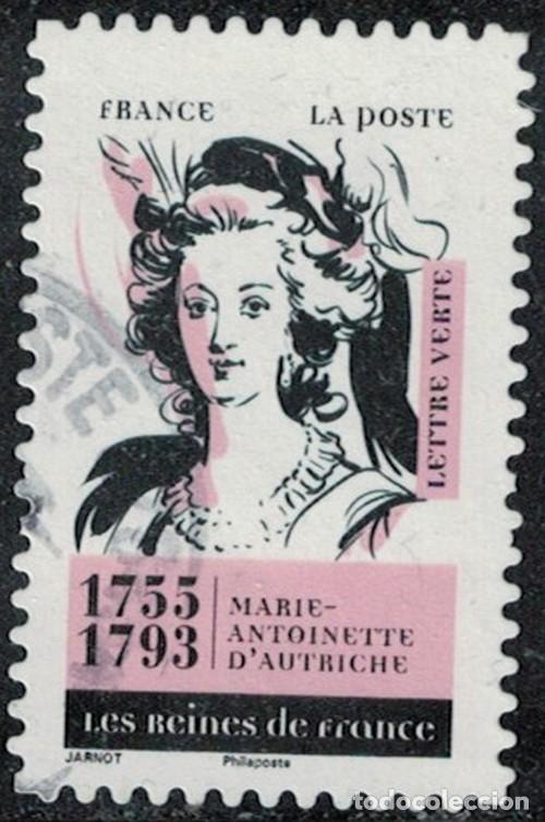 Sellos: Francia 2026 Oblit&eacute;r&eacute; Used Les Reines de France Marie Antoinette d&rsquo;Autriche Y&T FR 2684 SU