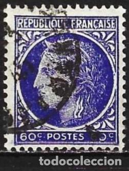 Sellos: Francia 1945 - Mi 678 - YT 674 - Ceres de Mazelin