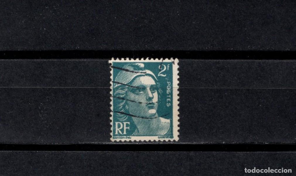 Sellos: Sello usado. Serie Marianne de Gandon. Sello de 2 francos. 194. Yvert 713.