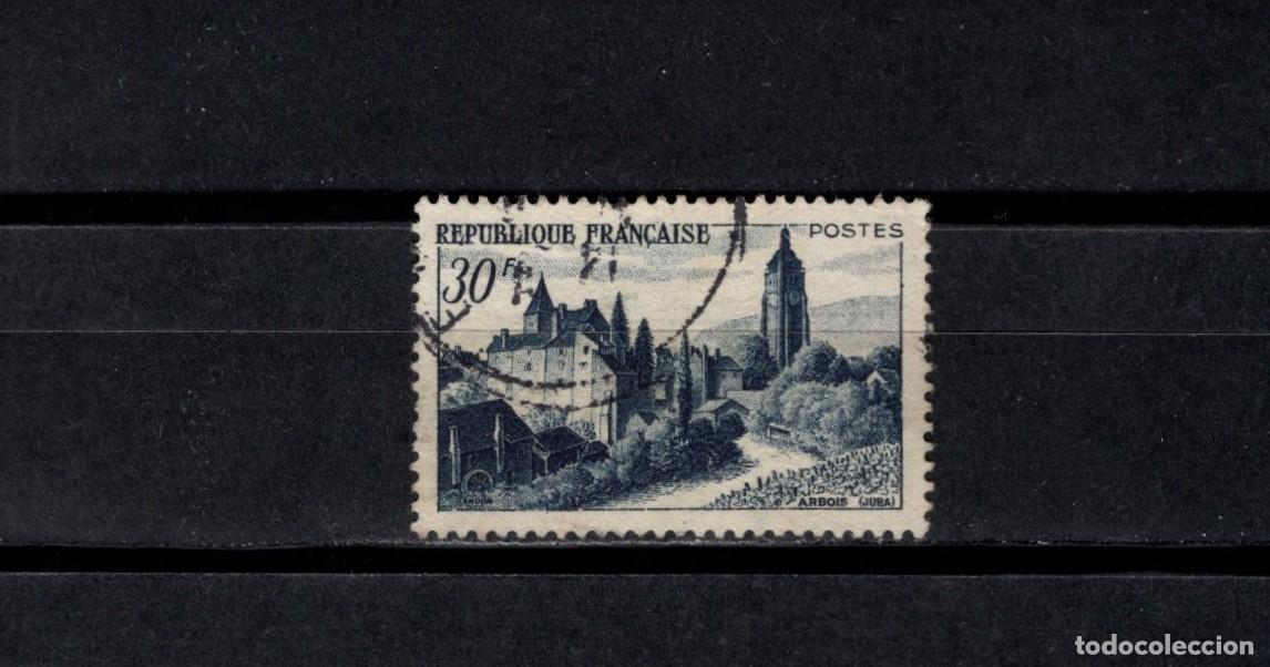 Sellos: Sello usado. Arbois (Jura). 1951. Yvert 905.