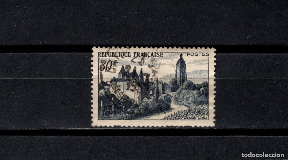 Sellos: Sello usado. Arbois (Jura). Conserva la goma. 1951. Yvert 905.