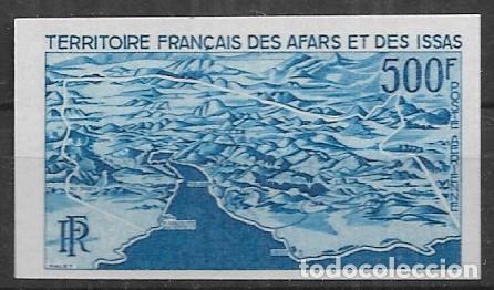 Sellos: AFARS ET DES ISSAS 1968, CORREO PA 58 - CAMBIO DE COLOR SIN DENTAR. MNH.