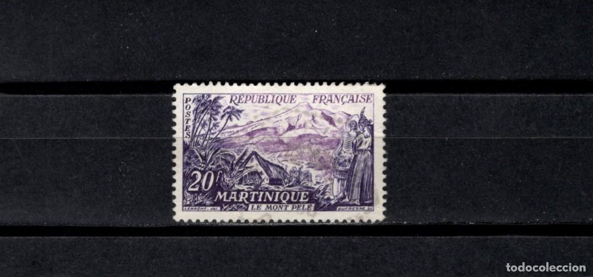 Sellos: Sello usado. Turismo. Isla de Martinica. 1955. Yvert 1043.