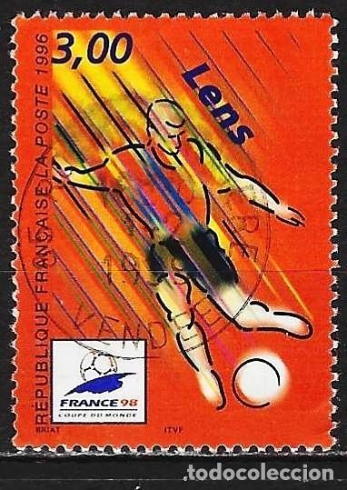 Sellos: Francia 1996 - Mi 3154 - YT 3010 - Copa del mundo de futb&oacute;l