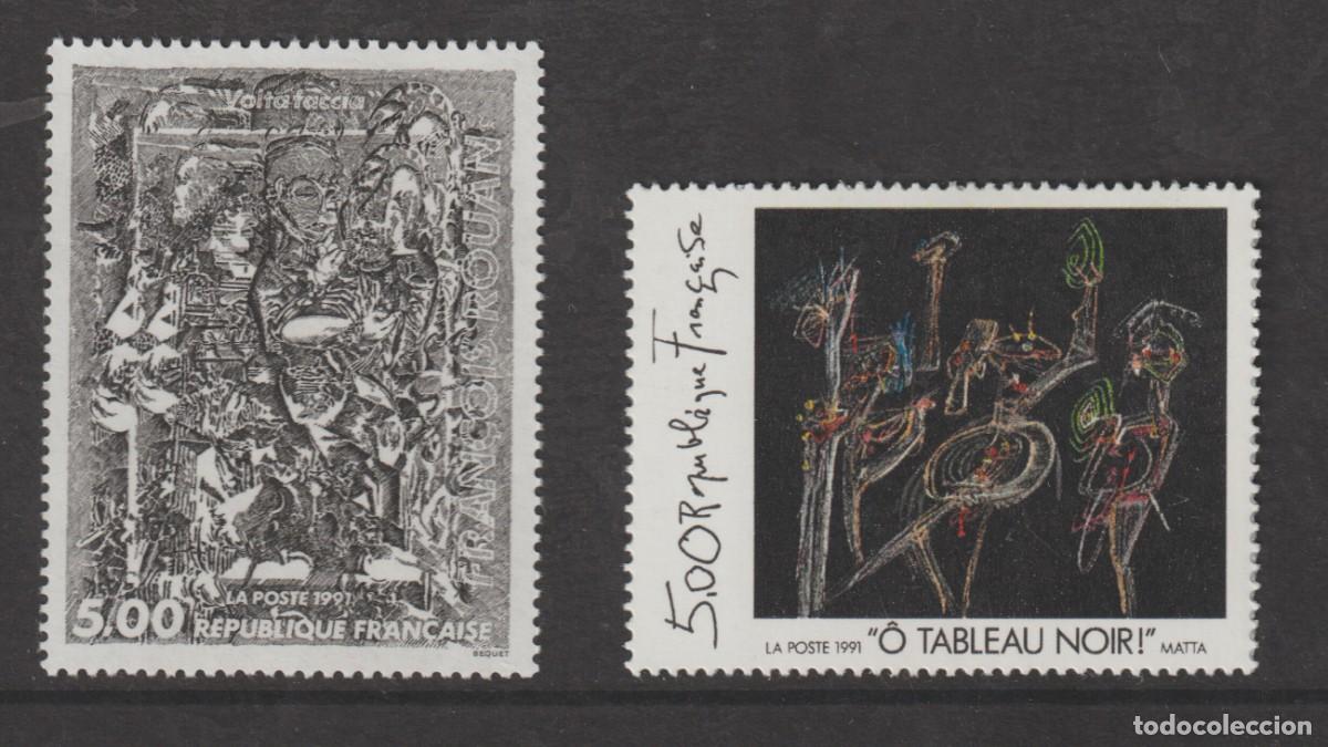 Sellos: France 1991 - Yvert 2730/2731 mnh**