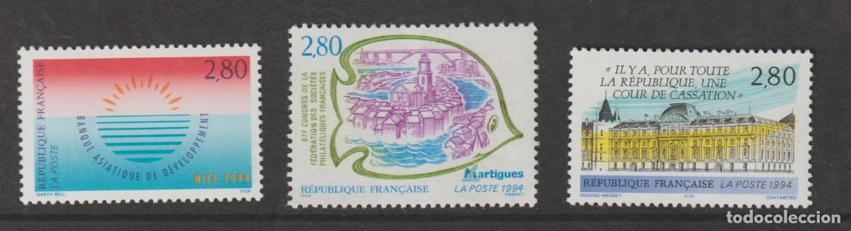 Sellos: France 1994 - Yvert 2884/2886 mnh**