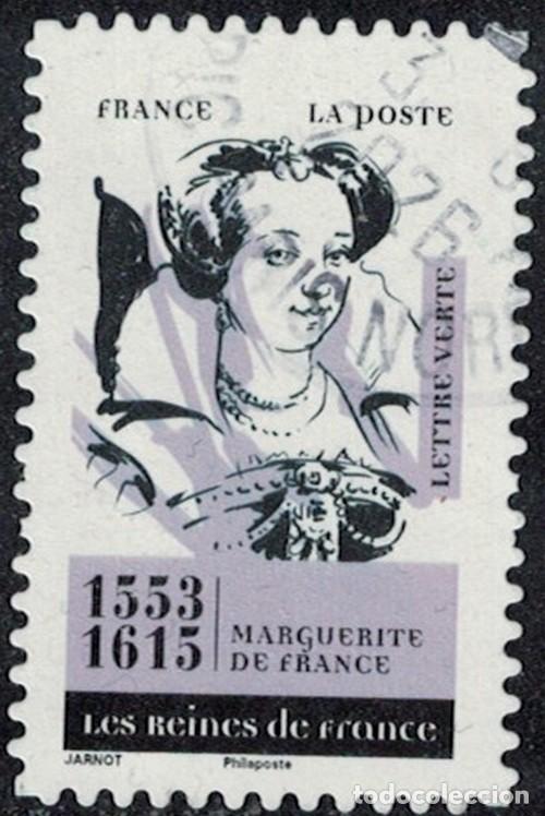 Sellos: France 2026 Oblit&eacute;r&eacute; Used Les Reines de France Marguerite de France Y&T FR 2690 SU
