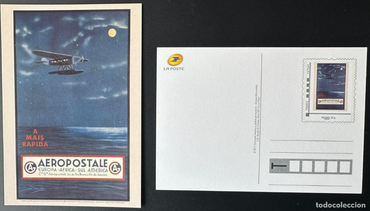 Sellos: 2 ENTEROS POSTALES** DE FRANCIA 2017