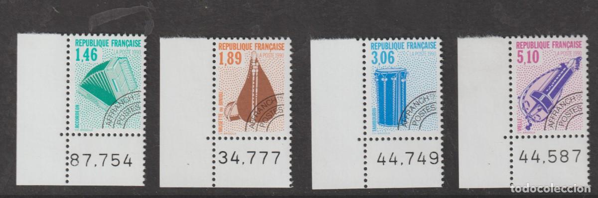 Sellos: France 1990 - Preobliteres Yvert 206/209 mnh**