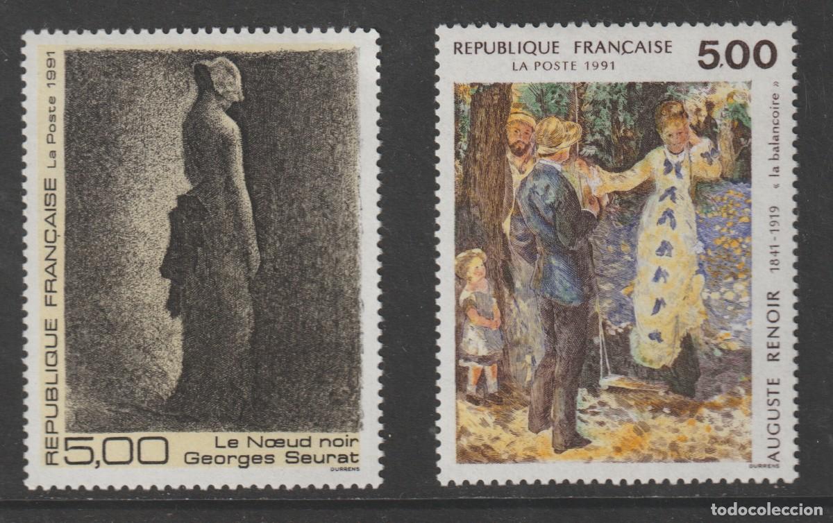 Sellos: France 1991 - Yvert 2692/2693 mnh**