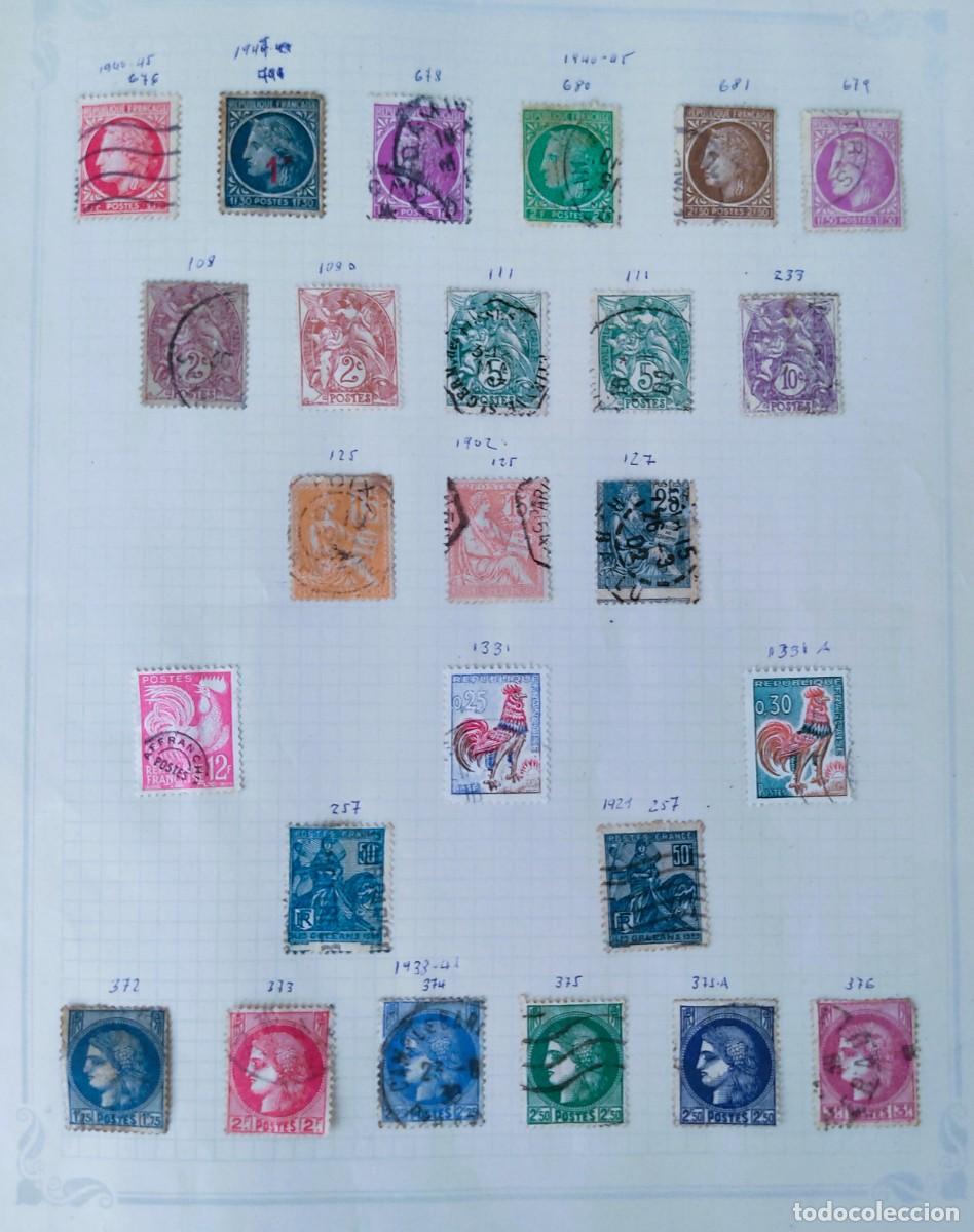Sellos: GRAN LOTE DE SELLOS DE FRANCIA Y MONACO DIFERENTES SERIES Y A&Ntilde;OS VER TODAS LAS FOTOS
