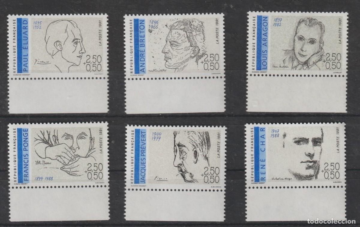 Sellos: France 1991 - Yvert 2681/2686 mnh**