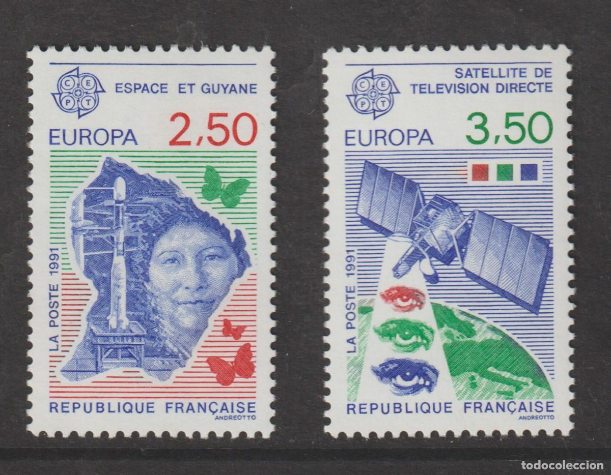 Sellos: France 1991 - Europa CEPT Yvert 2696/2697 mnh**