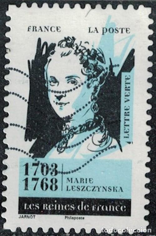 Sellos: Francia 2026 Oblit&eacute;r&eacute; Used Les Reines de France Marie Leszczynska Y&T FR 2693