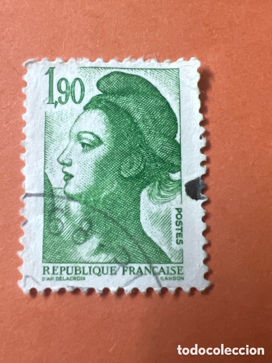 Sellos: S29. SELLO DE FRANCIA - 1,90 PALACIO REAL