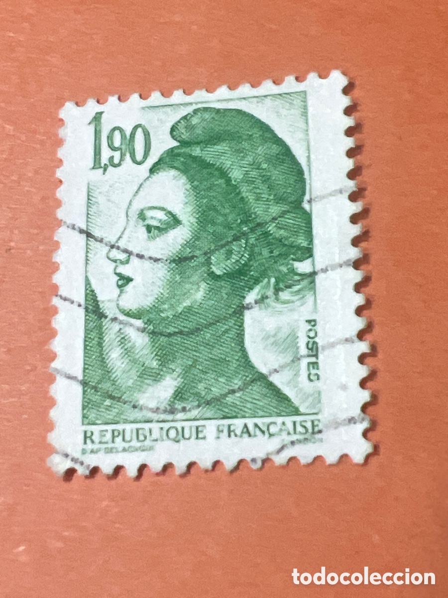 Sellos: S50. SELLO DE FRANCIA 1,90 REPUBLIQUE FRAN&Ccedil;AIS