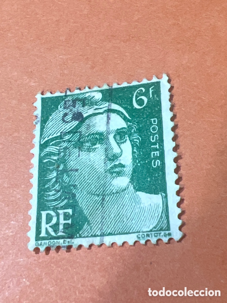 Sellos: S79. SELLO DE FRANCIA - 6 F - RF