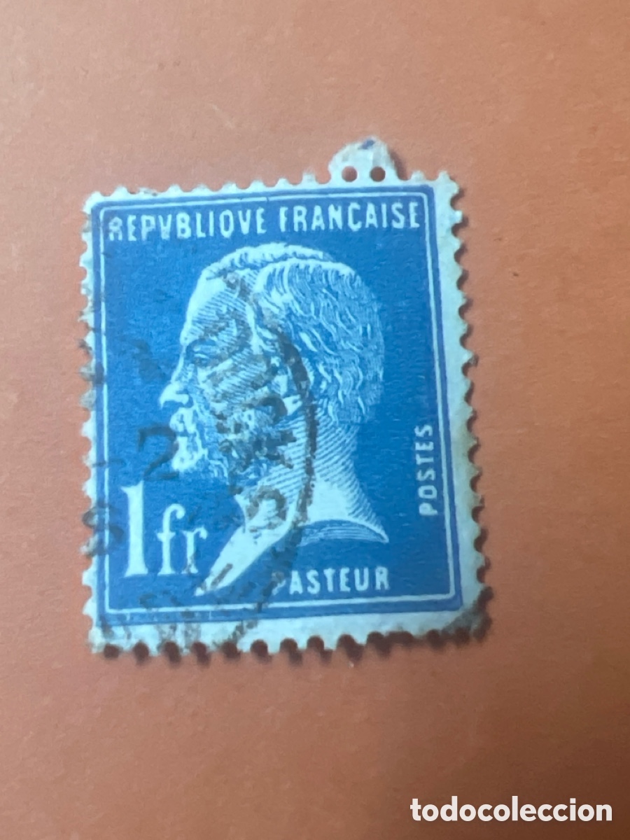 Sellos: S85. Sello FRANCIA, SELLOS, LUIS PASTEUR, 3 SERIE, 1925