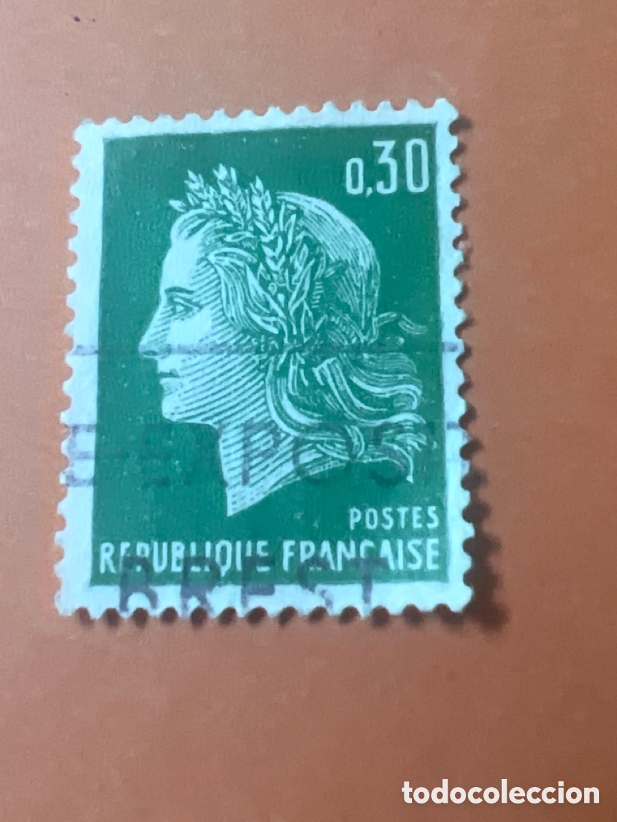 Sellos: S86. Sello de Francia (1969): Marianne de Cheffer