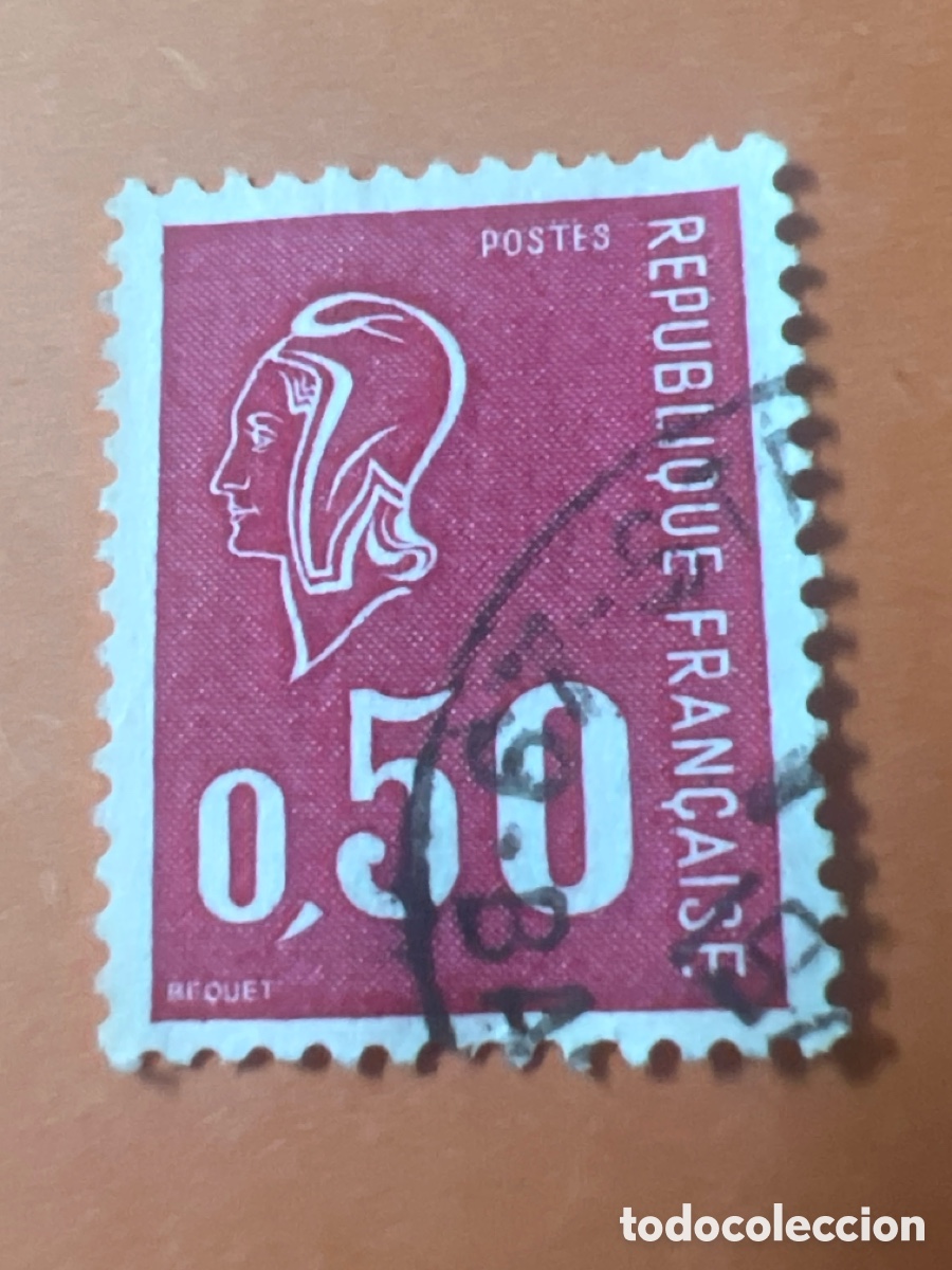 Sellos: S83. Sello de Francia Marianne de B&eacute;quet
