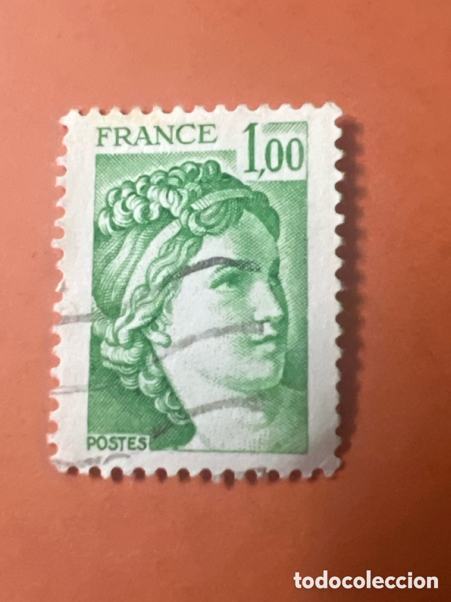 Sellos: S98. Sello Francia 1967, Marianne of Cheffer,