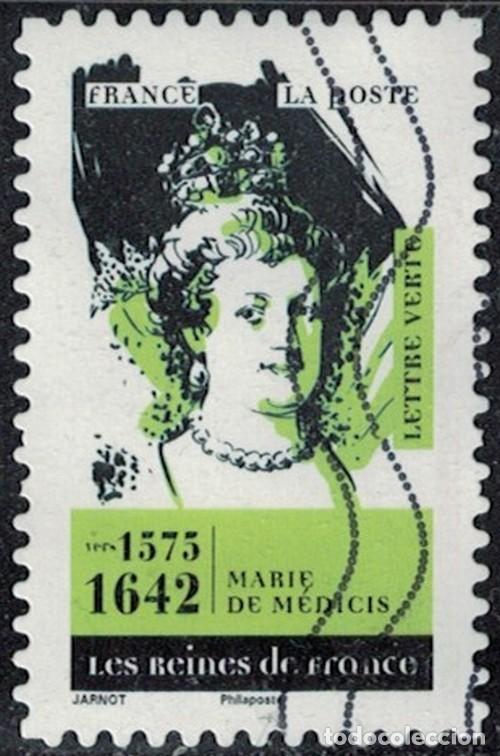 Sellos: Francia 2026 Oblit&eacute;r&eacute; Used Les Reines de France Marie de M&eacute;dicis Y&T FR 2692
