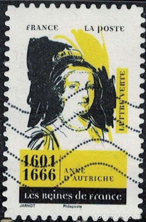 Sellos: Francia 2026 Oblit&eacute;r&eacute; Used Les Reines de France Anne d'Autriche Y&T FR 2691