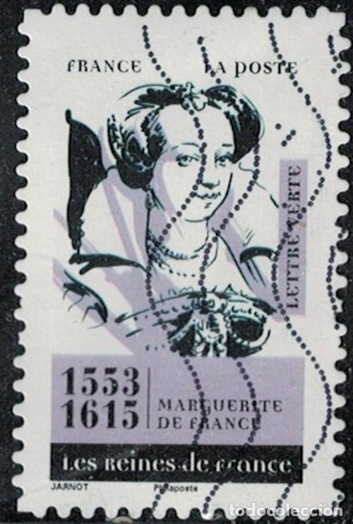 Sellos: Francia 2026 Oblit&eacute;r&eacute; Used Les Reines de France Marguerite de France Y&T FR 2690