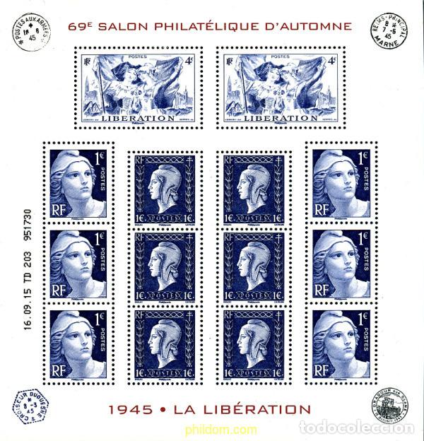 Sellos: 351913 MNH FRANCIA 2015 69 SALON FILATELICO