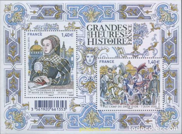 Sellos: 360782 MNH FRANCIA 2016 GRANDES PERSONAJES DE LA HISTORIA