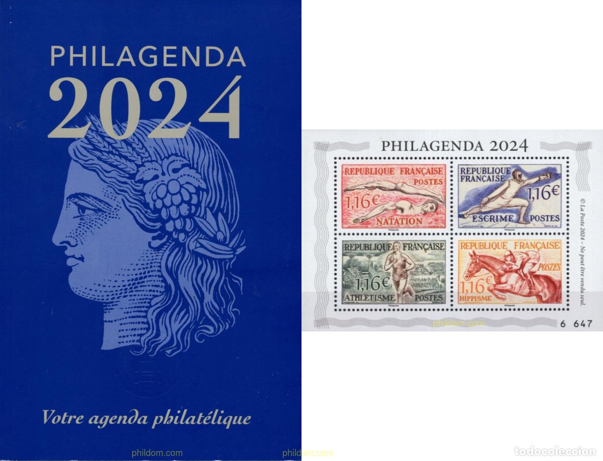 Sellos: 720910 MNH FRANCIA 2023 33 JUEGOS OLIMPICOS DE VERANO - PARIS 2024