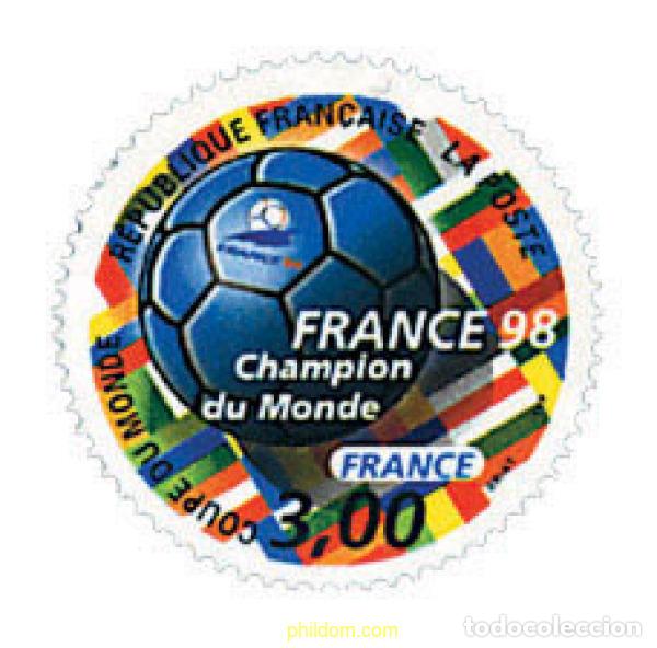 Sellos: 80162 MNH FRANCIA 1998 COPA DEL MUNDO DE FUTBOL. FRANCIA-98