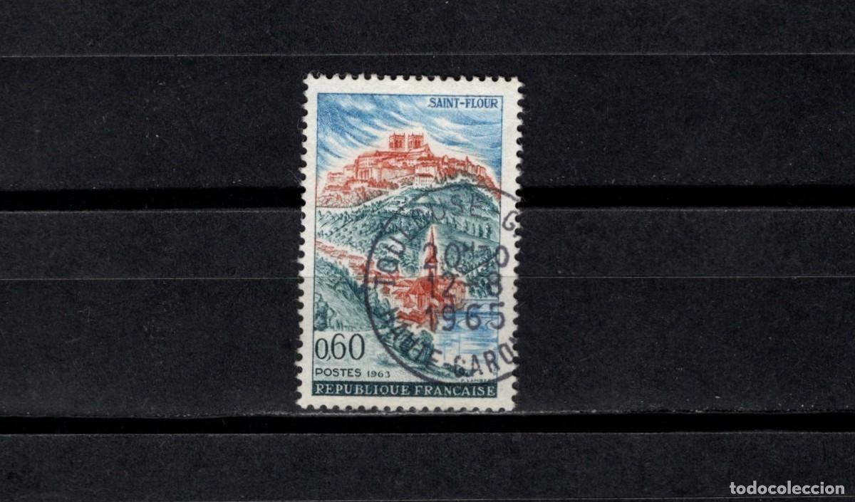 Sellos: Sello usado . Turismo. Sant Flour. Sello de 0,60 francos. 1963. Yvert 1392.