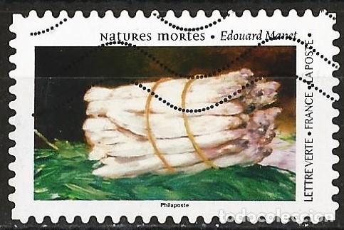 Sellos: Francia 2023 - Mi 8629 - YT Ad 2340 - Cuadro de &Eacute;douard Manet : Esparragos