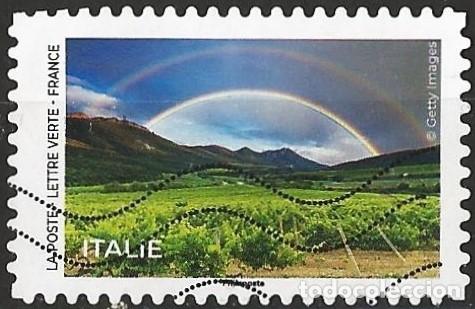 Sellos: Francia 2023 - Mi 8405 - YT Ad 2238 - Arco iris en Italia