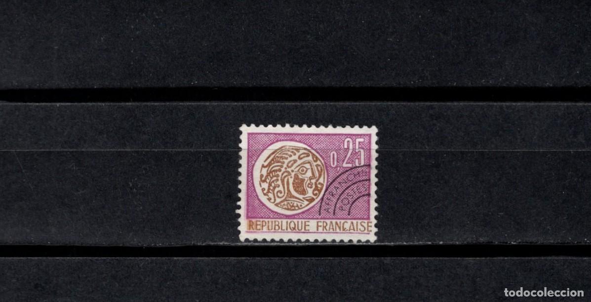 Sellos: Sello usado. Sello precancelado de 0,25 francos. 1964. Yvert PR126.