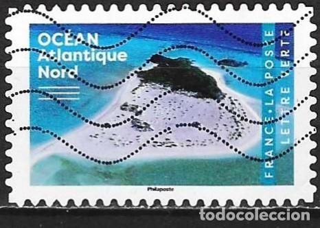 Sellos: Francia 2025 - Mi 9133 - YT Ad 2603 - El Oc&eacute;ano Atl&aacute;ntico Norte